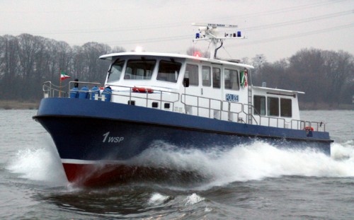 Flaggschiff der Wasserschutzpolizei auf dem Rhein