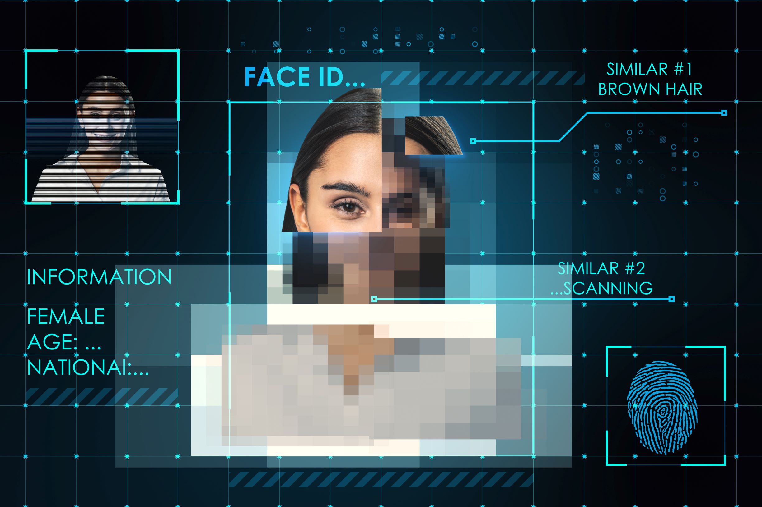 Biometric fingerprint ID card