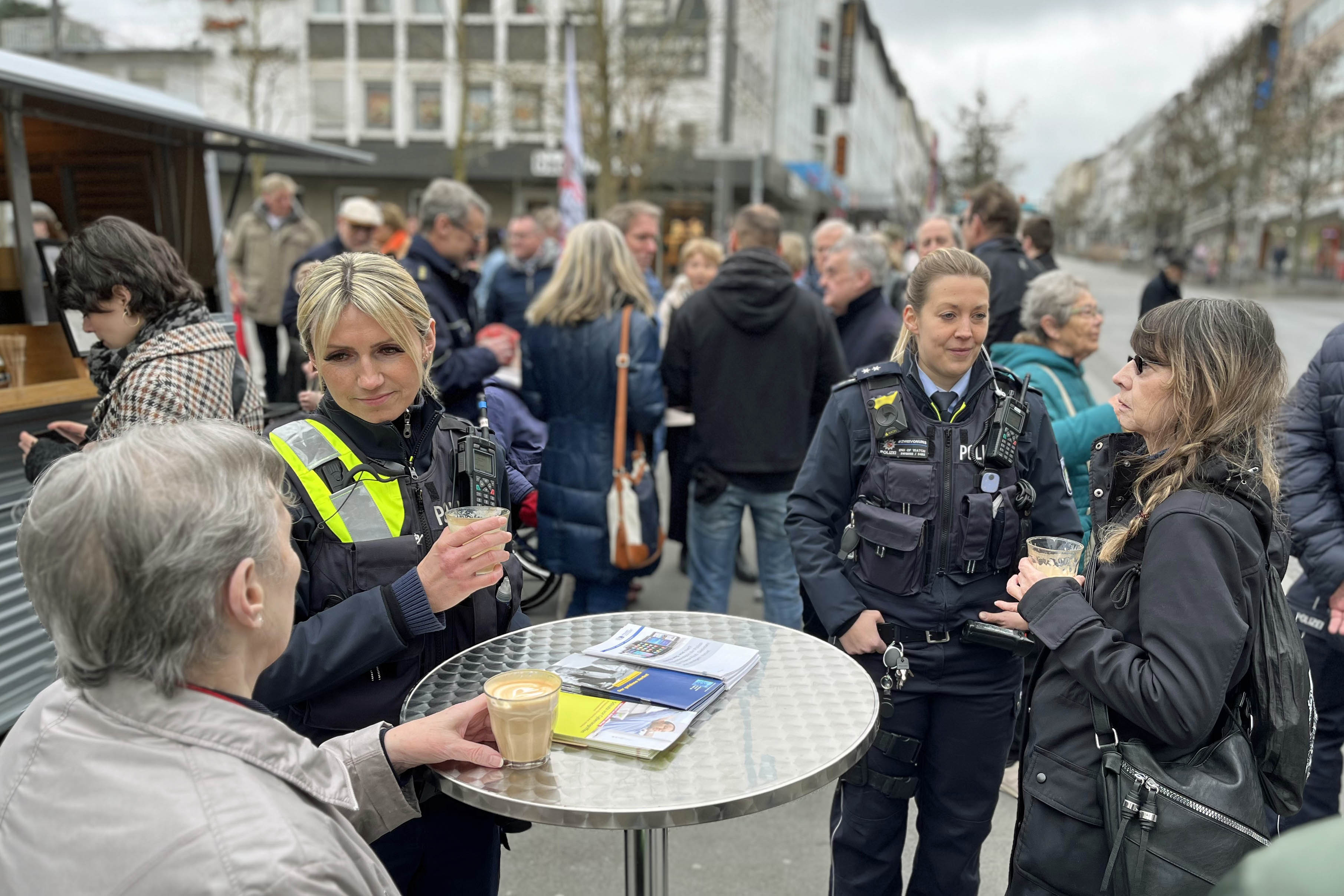 Coffee with a cop