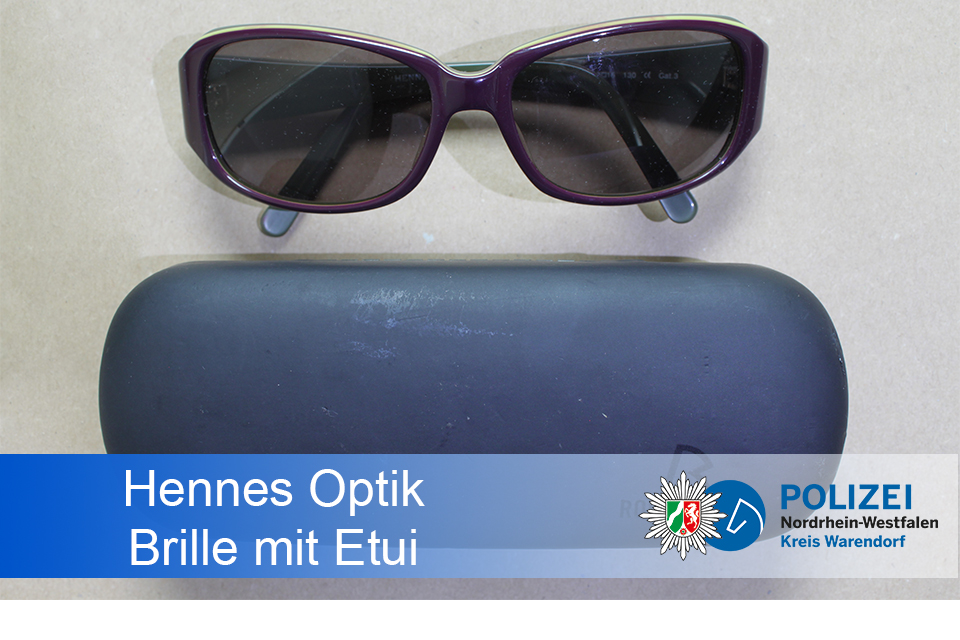 Hennes Optik Brille mit Etui