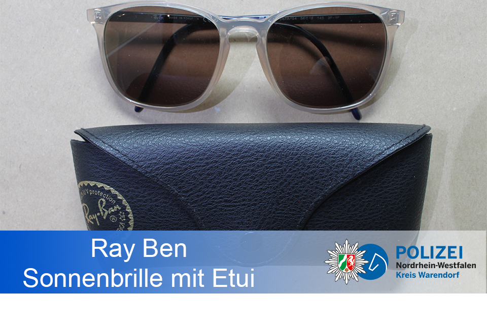 Ray Ben Sonnenbrille mit Etui