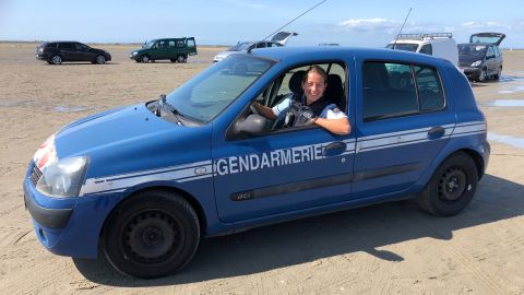 mit dem Clio über die "passage du gois"