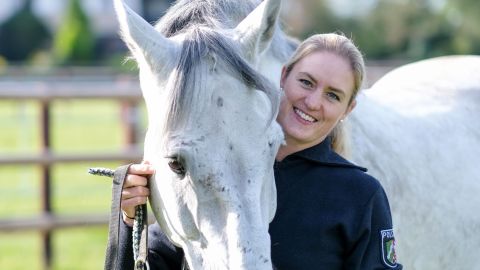 Jasmin Hammes (34) und ihr Wallach Colorado (13) sind seit vier Jahren Partner.