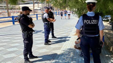 Personenkontrolle mit der Policia Nacional