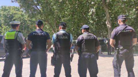 Internationaler Einsatz in Madrid